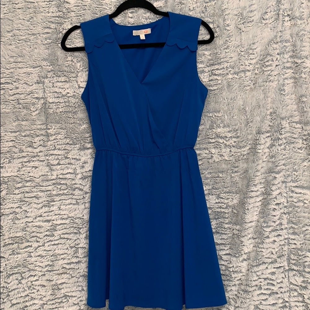 Royal Blue sun dress.